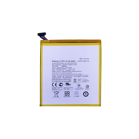 Bateria C11P1502 para Asus Zenpad 10 Z300C/Z300CL 4890mAh Bateria C11P1502 para Asus Zenpad 10 Z300C/Z300CL 4890mAh